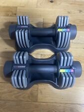 Adjustable dumbbell pair for sale  LONDON