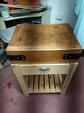 Vintage butcher block for sale  COVENTRY