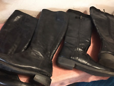 Paar schwarze stiefel gebraucht kaufen  Großsteinrade