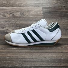 Tênis Adidas Originals Country couro camurça 3 listras verdes masculino 11.5, usado comprar usado  Enviando para Brazil