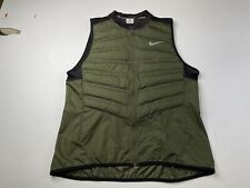 Para hombre Nike Aeroloft 800 Fill Verde Talla Grande Chaleco Correr Cuerpo Calentador Chaleco, usado segunda mano  Embacar hacia Argentina