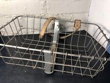 Used, Vintage 1950s Bicycle Wire Basket Rack for sale  Shipping to South Africa