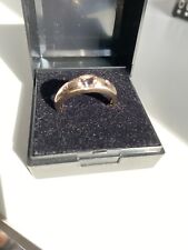 Morganite And Pink Sapphire 9 Carat Rose Gold Ring Size S for sale  BICESTER