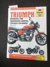 Haynes manual triumph for sale  PLYMOUTH