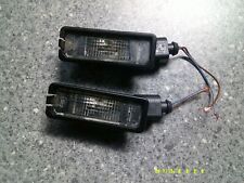 GENUINE 2009-2015 VW POLO 6R PAIR OF NUMBER PLATE LIGHTS / LAMPS 1K8943021, used for sale  Shipping to South Africa