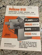 belsaw 910 for sale  Whiteville