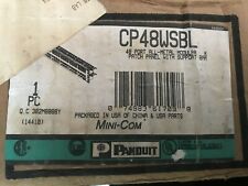 Panduit - CP48WSBL - Todo Metal - Descarregado - Painel Patch 48 Portas - Preto - 2U, usado comprar usado  Enviando para Brazil