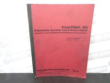 SOUTHWESTERN IND. - ProtoTRAK M2 Programming / Operating / Care & SERVICE MANUAL for sale  Shipping to South Africa