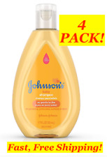 Johnson's Baby Shampoo Travel Size 1.7oz 50ml 4 PACK Gentle No Tear TSA Approved for sale  Shipping to South Africa