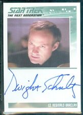 Cartão de autógrafo Star Trek The Next Generation série completa 1 Dwight Schultz comprar usado  Enviando para Brazil