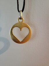 Pendentif coeur doré d'occasion  Douvrin