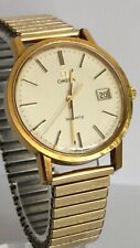 Omega quartz, perfect condition, beautiful men's watch with date, used for sale  Shipping to South Africa