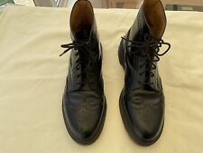 Martens black brogue for sale  WIRRAL