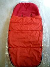 Bugaboo red footmuff for sale  Shipping to Ireland