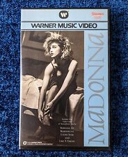 Madonna autointitulado 4 vídeos Fita Vhs Warner Reino Unido 1984 Impresso informações Em Fita comprar usado  Enviando para Brazil