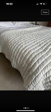 Matalan white quilted for sale  KING'S LYNN