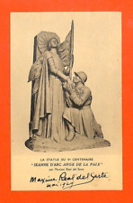 Cpa statue jeanne d'occasion  Ouzouer-sur-Loire
