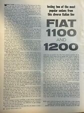 1961 fiat 1100 for sale  Davenport