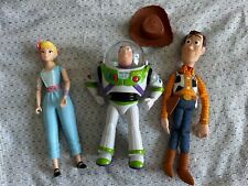 Boneco de ação interativo Disney Toy Story Buzz Lightyear, Woody & Bo Peep 12 polegadas comprar usado  Enviando para Brazil