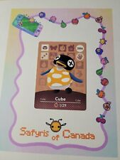 Używany, Cube #286 Animal Crossing Amiibo Card Authentic Never Scanned na sprzedaż  Wysyłka do Poland