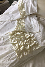Ivory cream frill for sale  LIVERPOOL