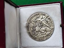 Medaglia argento scatola usato  Ravenna