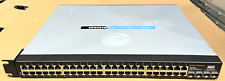 Switch de Ethernet Gigabit Cisco Linksys SRW2048 48 Portas 10/100/1000 com WebView comprar usado  Enviando para Brazil