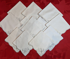 Twelve vintage napkins for sale  SHREWSBURY