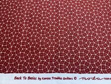 Tecido de algodão 1800s Repro KANSAS PROBLEM QUILTERS vermelho geométrico moda FQ comprar usado  Enviando para Brazil