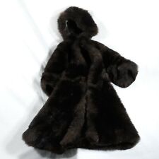 31" Hooded Faux Fur Coat Santa 1994 Ditz Designs Christmas Figure Doll Statue   for sale  Cheboygan