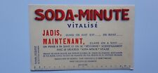 Buvard vintage soda d'occasion  Pont-à-Mousson