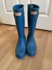 Hunter wellies blue for sale  LOWESTOFT