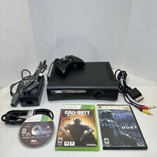 Console Xbox 360 preto 120GB pacote HDD com controle 3 jogos e cabos ~testado~ comprar usado  Enviando para Brazil
