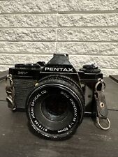Used, ASAHI Pentax MV SLR Camera + Lens ASAHI Pentax BLACK RARE Vintage UNTESTED for sale  Shipping to South Africa