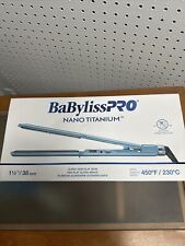 Used, BaBylissPRO Nano Titanium Ultra-Thin Straightening Iron 1 1/2 Inch for sale  Shipping to South Africa