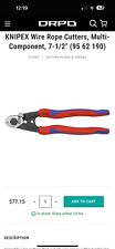 Knipex wire rope for sale  Madison