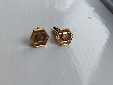 Stunning hexagonal gold for sale  KIDDERMINSTER