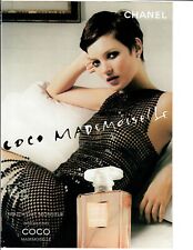 Usado, 2002 Chanel Coco Mademoiselle Impressão Publicitária Perfume Fragrância Morena Relaxamento comprar usado  Enviando para Brazil