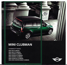 Mini clubman specifications for sale  UK