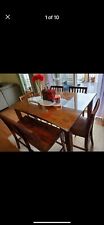 Dining wood tal for sale  Edgewood