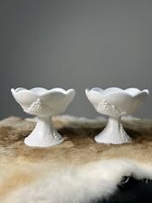 white pedestals set 4 for sale  Dallas