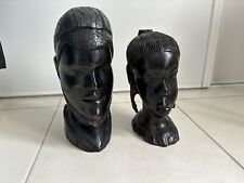 Sculptures têtes ébène d'occasion  Dolus-d'Oléron