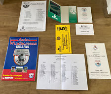 Usado, Birmingham City v Carlisle 1995 - Royal Box Pass, Menu, Estacionamento, Plano de Mesa (L2) comprar usado  Enviando para Brazil