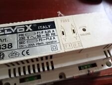 Alimentatore citofonico elvox usato  Vaiano Cremasco