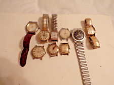 Lote de 12 relógios masculinos Elgin Waltham Preimer Timex peças/reparo comprar usado  Enviando para Brazil