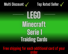 Blue Ocean LEGO Minecraft Serie 1 Trading Cards - Tarjetas individuales a elegir segunda mano  Embacar hacia Argentina