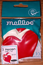Herzballons rot weiß gebraucht kaufen  Perleberg