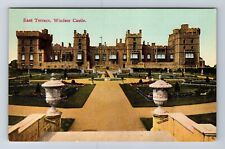 Postal vintage Londres-Inglaterra, castillo de Windsor, terraza y jardines este, segunda mano  Embacar hacia Mexico