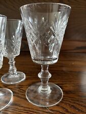 lead crystal glasses for sale  ROBERTSBRIDGE