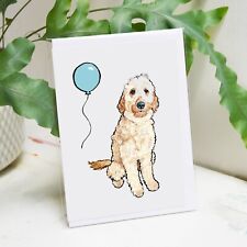 Labradoodle birthday card for sale  Shipping to Ireland